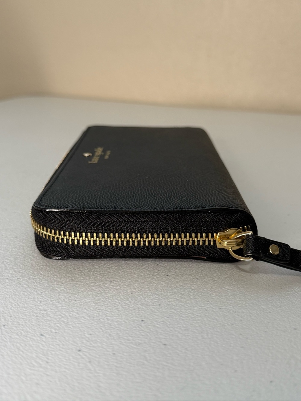 Kate Spade Black Long Wallet with Wristlet Strap - Picture 7 of 10